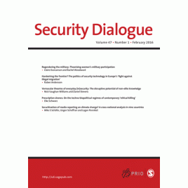 SECURITY DIALOGUE. Print